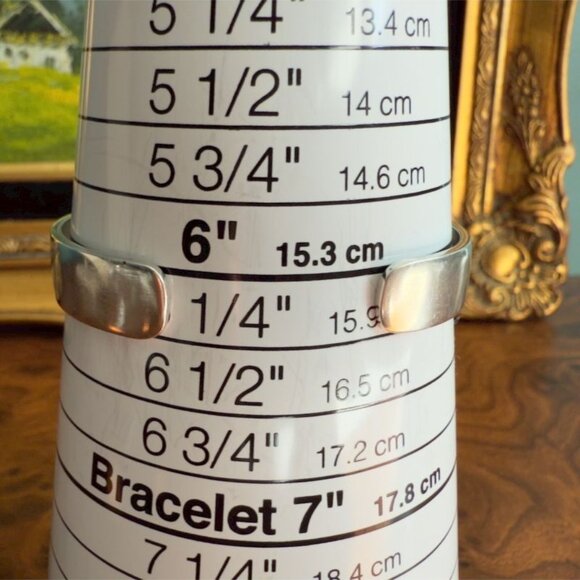 Vtg Willie Archie Talahaftewa Hopi Sterling Silver Overlay Cuff Bracelet Size 6 - Picture 9 of 11